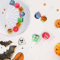 BestBy08/26 Halloween Pumpkin Lollipop Candy Individually Wrapped 12 Pack by Deal US