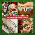 Bee Christmas Ornaments 2024 Acrylic Hanging Decor Indoor Outdoor by Deal US