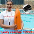 Hipat Emergency Whistle Super Loud Floating Whistle with Lanyard Outdoor by Deal US