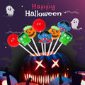 BestBy08/26 Halloween Pumpkin Lollipop Candy Individually Wrapped 12 Pack by Deal US