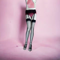 Jetsan Sheer Thigh High Stockings White One Size Fits 5' to 6' by Deal US