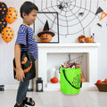 hsmyank Halloween Reusable Trick or Treat Tote Bags 6PCS Multicolor Drawstring by Deal US