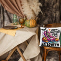 Nogrit Halloween Pumpkin Skeleton Pillow Covers 18x18 Orange 2 Pack by Deal US