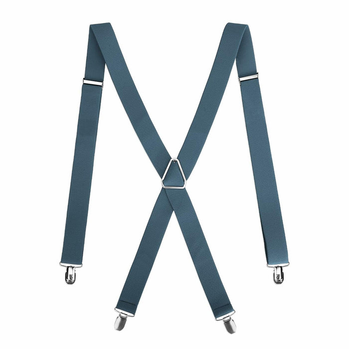 KIYFXA Heavy Duty Suspenders with Clips for Men and Women Gifts for Dad by Deal US