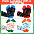 Suhine Women's Christmas Cactus Crew Socks Holiday Gifts 4 Pairs - One Size by Deal US