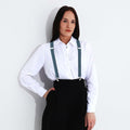 KIYFXA Heavy Duty Suspenders with Clips for Men and Women Gifts for Dad by Deal US