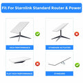 ITEFDTUTNE Star Link V3 Power Supply & Router Brackets Holder Mount by Deal US