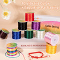 HTVRONT 1mm Elastic Bracelet String Clear Cord 120m with Bead Needle by Deal US