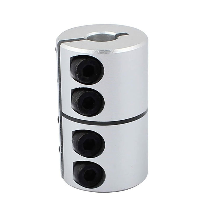 TA-VIGOR 8mm to 8mm Shaft Coupling D25xL40mm Aluminum Alloy Rigid Coupler by Deal US