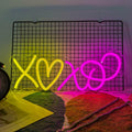 Heart Neon Signs I LOVE YOU Pink LED Light Wall Decor Wedding Party Gift by Deal US