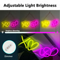 Heart Neon Signs I LOVE YOU Pink LED Light Wall Decor Wedding Party Gift by Deal US