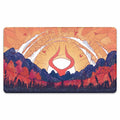 Paramint Plains Mana Scenery Stained Glass Stitched MTG Playmat TCG Mat by Deal US