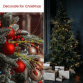28in 10PCS Artificial Glitter Stem Christmas Ornaments DIY Decor by Deal US