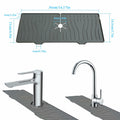 Kitchen Sink Splash Guard Silicone Faucet Mat Drip Catcher Multipurpose by Deal US
