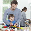 Suhctuptx Kids Nylon Kitchen Knife Set Toddler Safe Cooking Tools 4 Pcs by Deal US