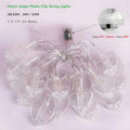Heart Photo Clips String Light 10Ft Battery Fairy Lights Colorful Decor by Deal US