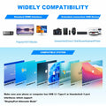BOVONO USB C Docking Station 12-in-1 Dual 4K HDMI 87W PD USB for Laptop by Deal US