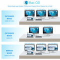 BOVONO USB C Docking Station 12-in-1 Dual 4K HDMI 87W PD USB for Laptop by Deal US