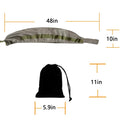 Miaking Quick Release Shotgun Rifle Sock Sleeve Brown Size 38-51in by Deal US