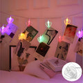 Heart Photo Clips String Light 10Ft Battery Fairy Lights Colorful Decor by Deal US