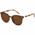 livho Polarized Retro Round Sunglasses Women Oversized Black by Deal US