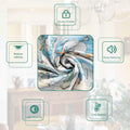 BEMIGO Door Curtains Fall Wreath Privacy Tie Up Shades 26x70 inch by Deal US