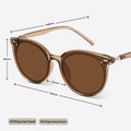 livho Polarized Retro Round Sunglasses Women Oversized Shades by Deal US