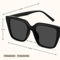 miyya Cat Eye Polarized Sunglasses Women UV Protection Black by Deal US