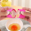 3PCS Stainless Steel Egg Cracker Tool Set Handheld Kitchen Opener Peeler by Deal US