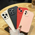 Callyue iPhone 16 Pro Max TPU Case Circular Edges Camera Protection Black by Deal US