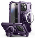 Dexnor Magnetic Case iPhone 14 Pro 6.1" Full-Body Shockproof Purple by Deal US