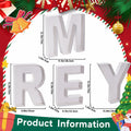 Merry Cardboard Letter Box 12'' Fillable Tray Charcuterie White by Deal US