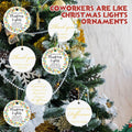 Layhit Ceramic Christmas Employee Appreciation Ornaments 16 Pcs Xmas Decor by Deal US