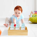 Ligne Collection Baby Bottle Nursery Food Organizer Bin Clear Handles by Deal US