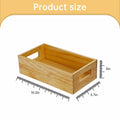 Ligne Collection Baby Bottle Nursery Food Organizer Bin Clear Handles by Deal US