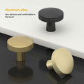 goldenwarm 10 Pack Gold Aluminium Alloy Cabinet Knobs for Drawers by Deal US