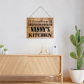 Rustic Wooden Kitchen Sign Grandma Gift Hanging Farmhouse 15x11.4 Inches by Deal US