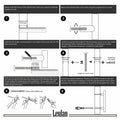 Leulan 10 Pack Zinc Alloy Knurled Cabinet Knobs Matte Black Drawer Hardware by Deal US