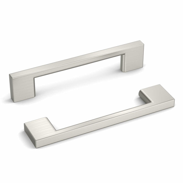 Haliwu 6 Pack Black Cabinet Handles 3-3/4 Inch Hole Center Modern Pulls by Deal US