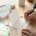 TOPJING 24 Heavy Duty Thank You Cards with Envelopes Gold Foil 4.15x6.5 Inch by Deal US