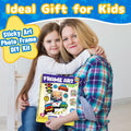 DoodleDoo DIY Vehicle Acrylic Photo Frame Painting Kit Kids Ages 4-12 by Deal US