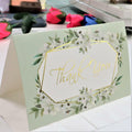 TOPJING 24 Heavy Duty Thank You Cards with Envelopes Gold Foil 4.15x6.5 Inch by Deal US