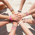 Taylo Sweet 5Pcs Beaded Friendship Bracelets for Women Multi Color by Deal US