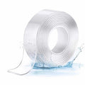 Tuqiso Double Sided Heavy Duty Nano Adhesive Tape Clear 9.85ft by Deal US