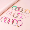 Taylo Sweet 5Pcs Beaded Friendship Bracelets for Women Multi Color by Deal US
