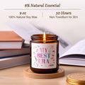My Best Era Vanilla Scented Soy Candle 9oz Decorative Birthday Gift by Deal US