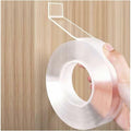 Tuqiso Double Sided Heavy Duty Nano Adhesive Tape Clear 9.85ft by Deal US