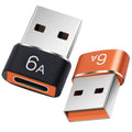 klangdorf USB-C to USB Adapter Male to Female Converter Mini 3 Pack by Deal US