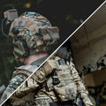 Bluyellow Tactical Skull Embroidered Patches Gray 3x2in 2pcs Set by Deal US