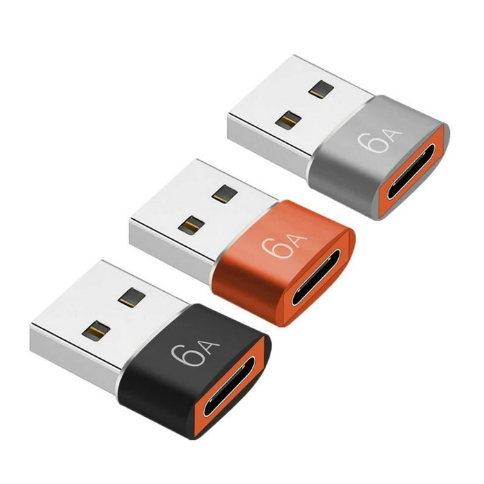 klangdorf USB-C to USB Adapter Male to Female Converter Mini 3 Pack by Deal US